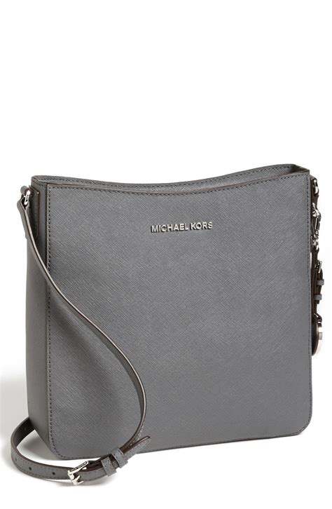 large michael kors gray crossbody|Michael Kors Crossbody bag brown.